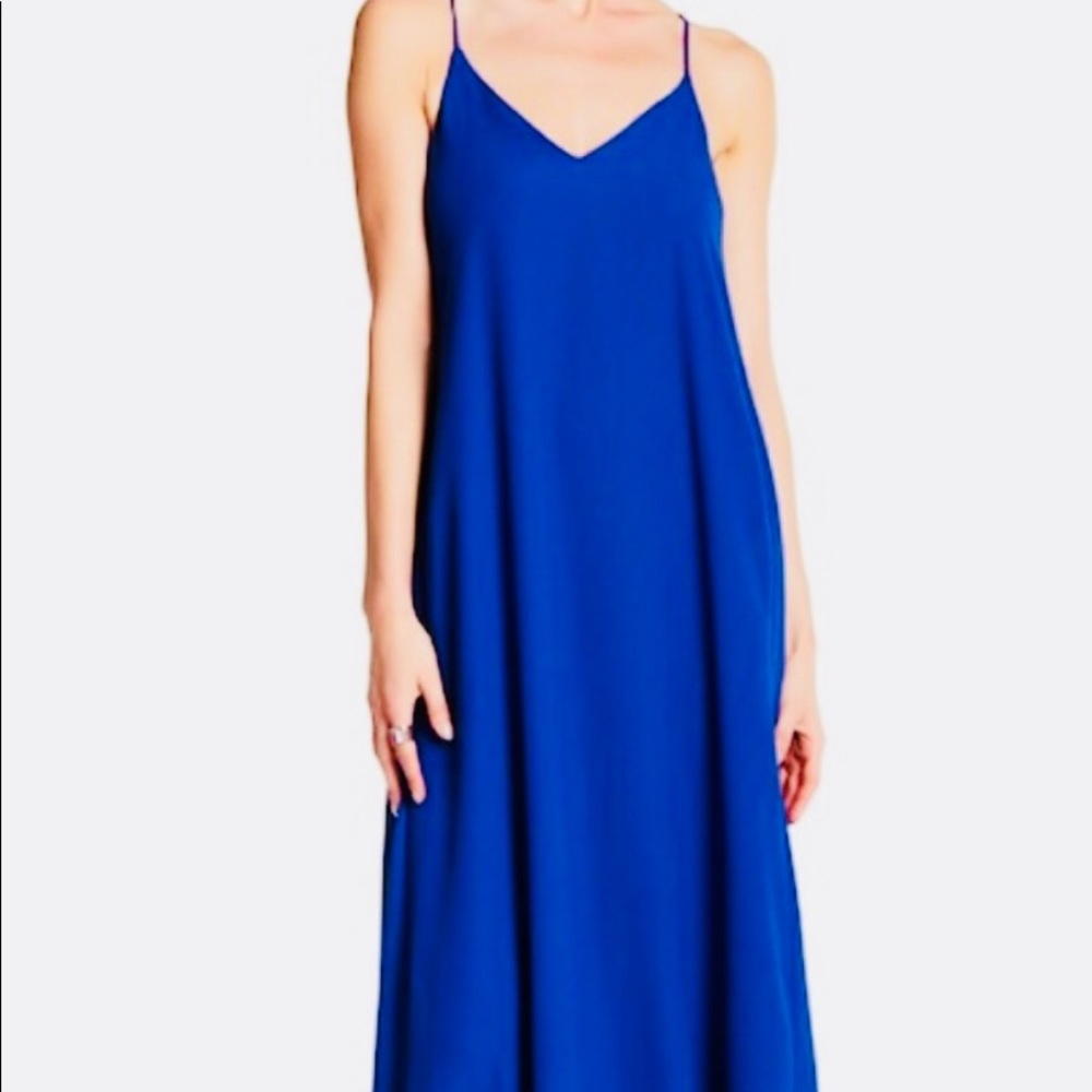 NICOLE MILLER BLUE DRESS